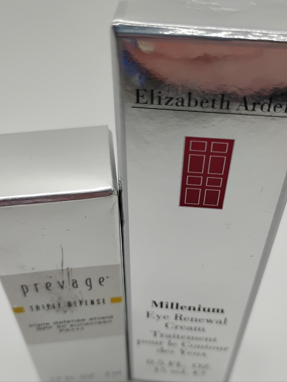 Elizabeth Arden Millenium Eye Renewal Cream+ Prevage Triple Defense ShieldSPF 50